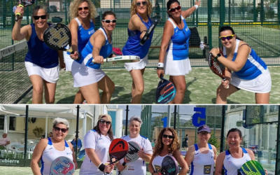 Derbi entre los equipos Padelcat Femenino C y Femenino E