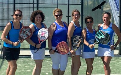 Nuestro equipo Padelcat Femenino C – Blue Girls pierde 2-1 contra el Club Padel Canyelles