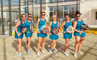 Nuestro equipo Padelcat Femenino C – Blue Girls gana 3-o al Padel Nuestro