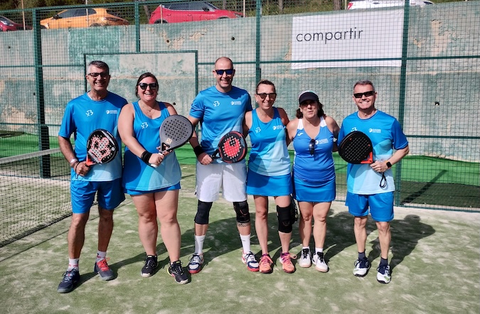 Nuestro equipo Padelcat Mixto E pierde 2-1 contra el Sport Tennis Rubi