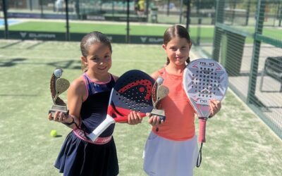 Clara Garrido y Emma Lucas, Campeonas del Super Gran Slam FCP Benjamín Femenino