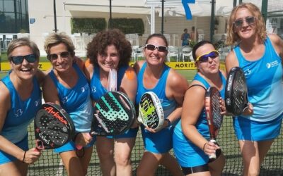 Derbi entre los equipos Padelcat Femenino E y Femenino C