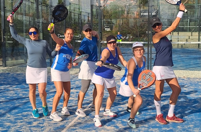 Nuestro equipo Padelcat Femenino H pierde 2-1 contra el David Lloyd