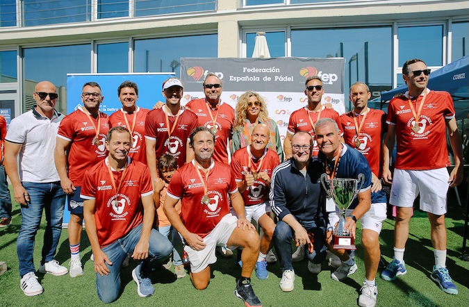 Club Padel Vilanova – Asemed, Campeón de España por Equipos Veteranos +40 2ª Categoría