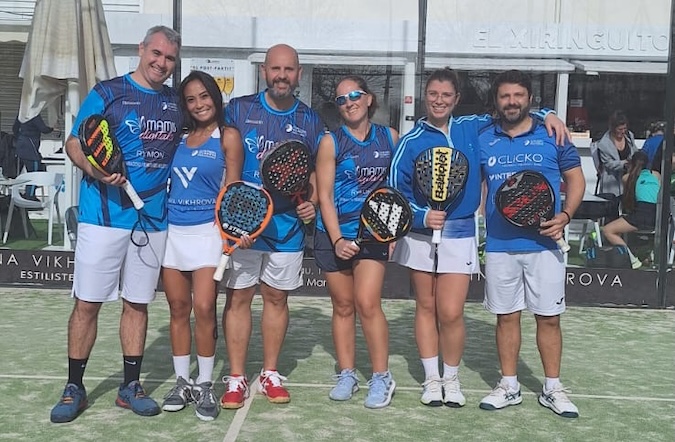 Nuestro equipo Padelcat Mixto B gana 2-1 al PCP