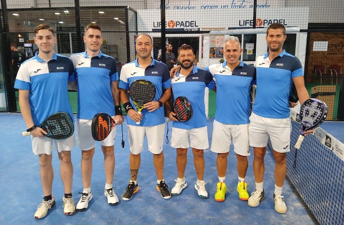 Nuestro equipo Padelcat Masculino A gana 0-3 al Life X Padel